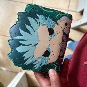 Anime Character Green Wallet